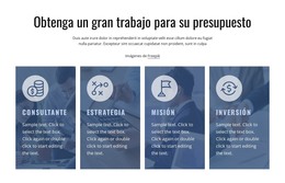 Nos Enfocamos En Nuestros Clientes: Plantilla Web Moderna