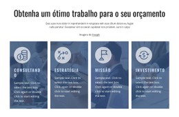 Focamos Em Nossos Clientes Modelo De Site CSS