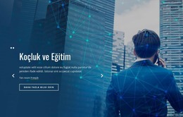 Koçluk Ve Eğitim - HTML Web Sitesi Şablonu