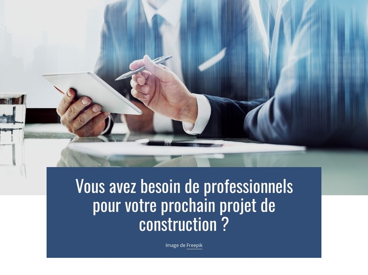 Nous proposons des solutions créatives Thème WordPress