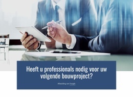 Wij Bieden Creatieve Oplossingen - Modern Siteontwerp