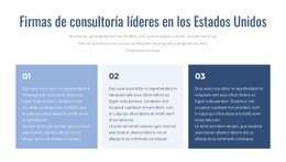 Las Principales Firmas De Consultoría - Hermoso Diseño De Sitio Web