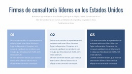Las Principales Firmas De Consultoría - Maqueta De Sitio Web Gratuita