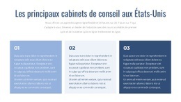 Modèle HTML5 Le Plus Créatif Pour Cabinets De Conseil De Premier Plan