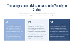 Toonaangevende Adviesbureaus - Beste Websitesjabloon