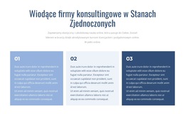 Wiodące Firmy Konsultingowe Szablon CSS Premium