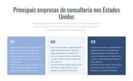 Principais Empresas De Consultoria - Modelos De Sites