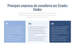 Principais Empresas De Consultoria Modelo CSS Premium