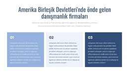 Önde Gelen Danışmanlık Firmaları Için Çok Amaçlı WordPress Teması