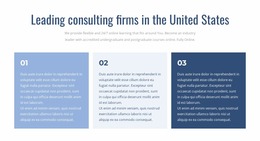 Leading Consulting Firms - Free Website Mockup