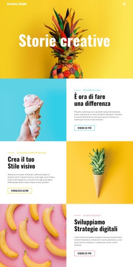 Fare La Differenza Per Il Cibo Un Modello Di Pagina