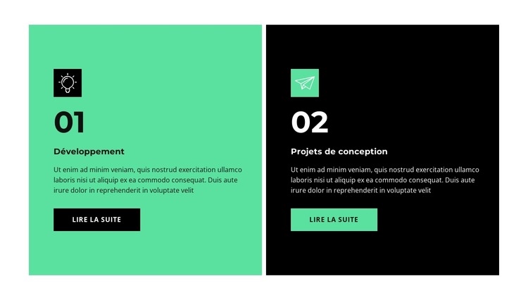 Conseil juridique Modèles de constructeur de sites Web