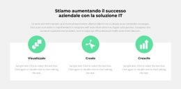 Un Design Esclusivo Del Sito Web Per Consulenza Sul Cloud