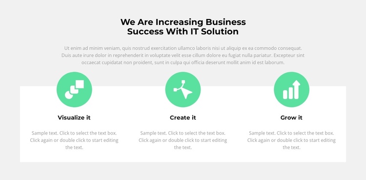 Cloud Consulting One Page Template