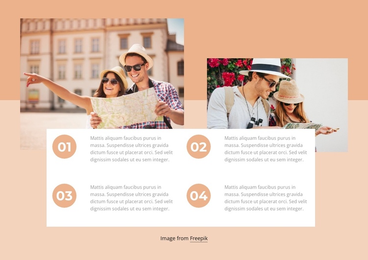 Achieve peace of mind One Page Template
