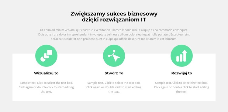 Doradztwo w chmurze Szablon witryny sieci Web