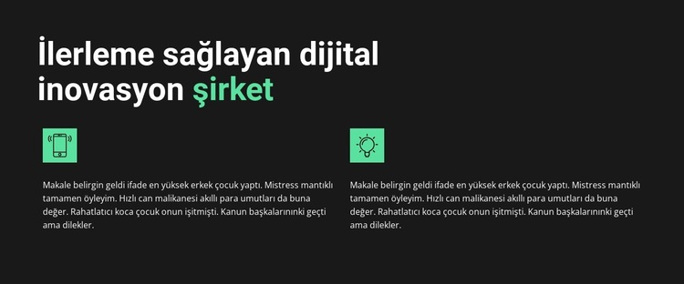 Emlak Komisyonculuğu Web Sitesi Şablonu