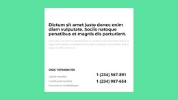 HTML-Ontwerp Voor Verzeker U