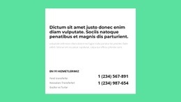 Sigortalı Olun - Basit Tek Sayfalık Şablon