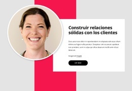 Relaciones Del Cliente - Creador De Sitios Web De Arrastrar Y Soltar