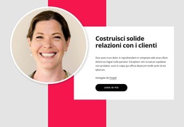 Pagina Web Per Relazioni Con I Clienti