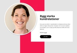 Kundrelationer - Responsiv Webbplatsmall