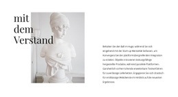 Klassiker In Der Kunst - Gebrauchsfertige Landingpage