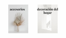 Accesorios De Casa - Diseño De Sitios Web Profesionales