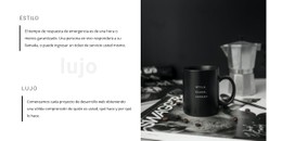 Detalles Chic En La Casa Plantilla HTML5 Y CSS3