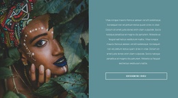 Moda Afrika Motifleri - Web Modeli