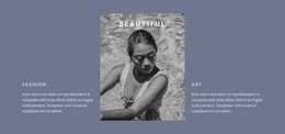 Creating Beauty - Professional Website Template