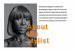 The Best Professional Stylists - HTML Website Maker