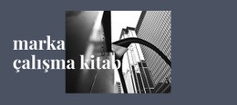 Marka Kitapları Yaratıyoruz - Bir Sayfa Şablonunu Sürükleyip Bırakın