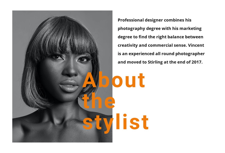 The best professional stylists WordPress Theme