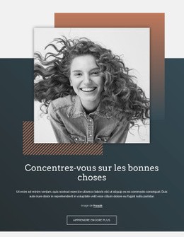 Concentrez-Vous Sur Les Bonnes Choses - HTML File Creator