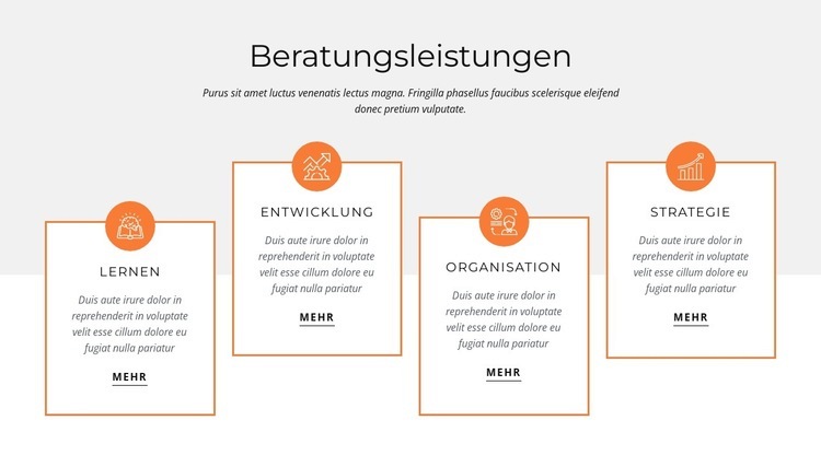 Eine Gewinnstrategie Website Builder-Vorlagen