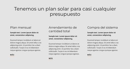 Planta Solar - Plantilla Joomla Personalizada