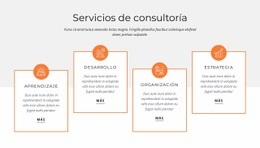 Una Estrategia Ganadora: Plantilla De Sitio Web De Una Sola Página