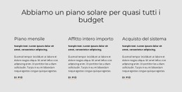 Piano Solare - Mockup Di Sito Web Gratuito