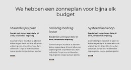 Zonneplan - Bestemmingspagina Voor E-Commerce