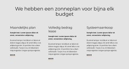 Websiteontwerp Zonneplan Voor Elk Apparaat