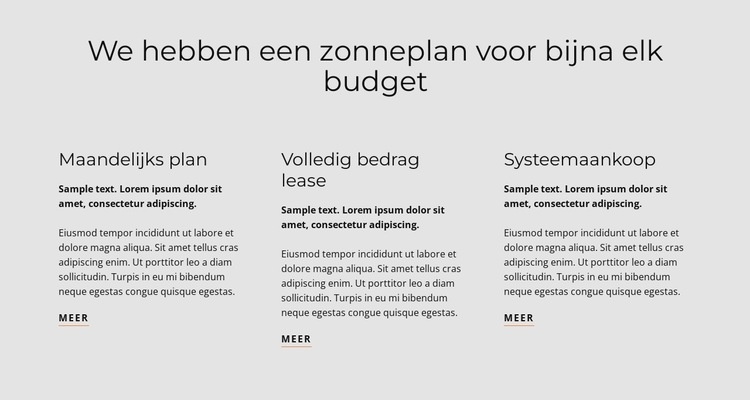 Zonneplan Website ontwerp