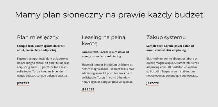 Plan słoneczny Motyw WordPress