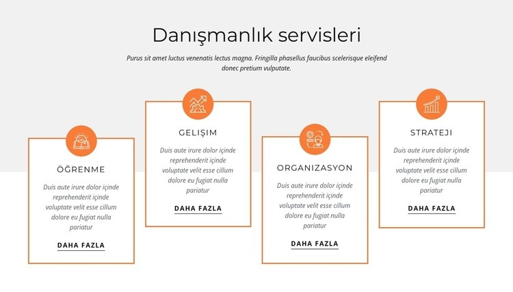 Kazanan bir strateji HTML5 Şablonu