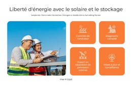 Liberté D'Énergie : Modèle De Site Web Simple