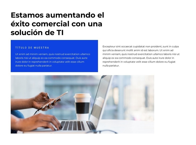 Proximamente con nuevos negocios Creador de sitios web HTML