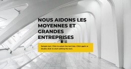 Conception Du Site Pour Listes D'Idées D'Entreprise