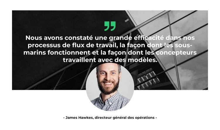 Quelles idées de petites entreprises Modèle HTML5