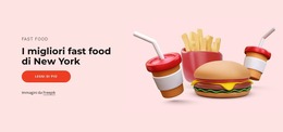 I Migliori Ristoranti Fast Food Modello Joomla 2024