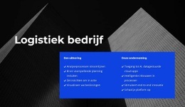 Kies Bedrijfsstructuur - HTML Builder Online